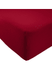 REDBEST Single-Jersey Spannbettlaken Pittsburgh in bordeaux