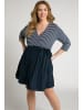 Ulla Popken Jerseykleid in marine