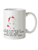 Mr. & Mrs. Panda Kindertasse Einhorn Wut mit Spruch in Weiß