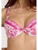 Olympia Mix&Match Bikini Top in weiss/pink