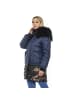 Mr&Mrs Italy Blau Polyester Damen Jacke