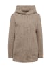 GOLDNER Unentbehrliche Boucle-Jacke mit feinen Details in sand