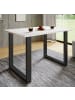 VCM  Premium Esstisch Küchentisch Xona X 140x80 in Schwarz / Weiß