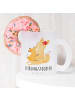 Mr. & Mrs. Panda Glas Fuchs Mama mit Spruch in Transparent