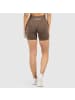 SMILODOX Shorts Nomeli Scrunch in Braun