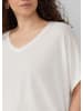 QS T-Shirt in 0200_ecru