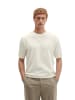 Marc O'Polo Kurzarm-Pullover Travel Collection in Silky White