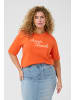 KAFFE curve T-shirt KCviola Loose fit in Grenadine