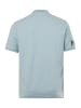 Men Plus Poloshirt in eisblau