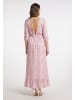faina Damen Maxikleid in Rosa