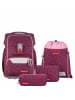 Step by Step Basis - Schulranzen Set 4tlg. (Green Grafics) in Berry Stars