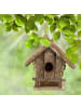 relaxdays Vogelhaus in Natur - (B)20,5x (H)28,5 x (T)17,5 cm