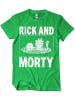 Rick and Morty T-Shirt in Grün