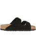 Birkenstock Sandale Arizona Veloursleder normal in schwarz