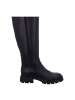 Gabor Damenlangschaftstiefel kalt flach  in  Schwarz