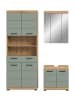 ebuy24 Badmöbelset Scout (3-teilig) Staubgrün 149 x 34 cm
