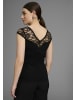 Melrose Spitzenshirt in schwarz