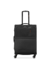 Roncato Metropolitan 4 Rollen Trolley 66 cm mit Dehnfalte in black