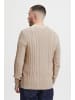 11 Project Rundhalspullover PRJamal in Beige