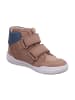 superfit Halbschuhe Kinder Stiefelette Leder \ SUPERFREE 2.0 in Braun