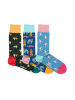 DillySocks Socken Gift Box 3er Set - Pet Trio in Pet Trio