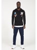 PLUS EIGHTEEN Herren Kapuzenpullover in Schwarz
