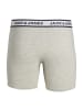 Jack & Jones Boxershort 3er Pack in Grau/Weiß/Navy