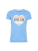 name it Mädchen Kurzarm-Shirt Print "Have Fun" in Blau