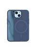 COFI 1453 TFO Silicone Thin Mag kompatibel mit Apple iPhone 15 Dunkelblau in Dunkelblau