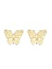 Elli Ohrringe 925 Sterling Silber Schmetterling in Gold