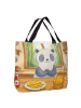 Mr. & Mrs. Panda Tasche Panda Pommes Gebet Design ohne Spruch in Weiß