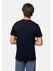 DANISH ENDURANCE T-Shirt Basic V-Neck in white_dark navy