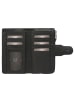 VLD VOi Leather Design Dakota Rabia Geldbörse Leder 17,5 cm in schwarz