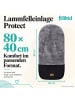 fillikid Lammfelleinlage 73x33 Exklusiv in Protect Grau
