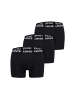 Levi´s Boxershorts LEVIS Men Repeat Logo Boxer 3P in 001 - Black