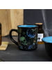 Geda Labels Tasse Skull Witchcraft Emaille-Optik 400ml in Schwarz - 400ml