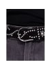 b.belt Nietengürtel Leder in black
