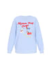 myMo Women Sweatshirt in light blue