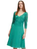 Vera Mont Cocktailkleid mit Spitze in Silky Green