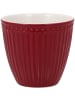 Greengate Latte Cup ALICE CLARET RED Rot