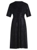 Vera Mont Cocktailkleid im Glitzer-Look in Schwarz/Schwarz