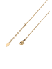 usha FESTIVAL Women Snake Chain Necklace in Gold