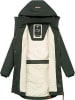 ragwear Wintermantel Jannisa in Dark Olive