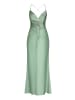 Vera Mont Abendkleid rückenfrei in Foggy Green