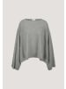Hessnatur Hessnatur Strick Pullover Oversize aus Bio-Merinowolle mit Cashmere in grau