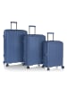 Heys AirLite 4 Rollen Kofferset 3-teilig mit Dehnfalte blue