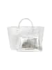 faina Women 2-In-1 Tote Bag Set in Silver