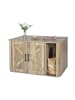 relaxdays Katzenschrank in Braun - (B)85 x (H)50 x (T)49 cm