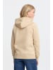 Oxmo Kapuzenfleecejacke OXKAREN ZIPHOODIE in Beige