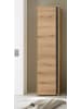 Furn.Design Schuhschrank Evoke Eiche, grau Flurschrank 50 x 200 cm mit 10 Fächern